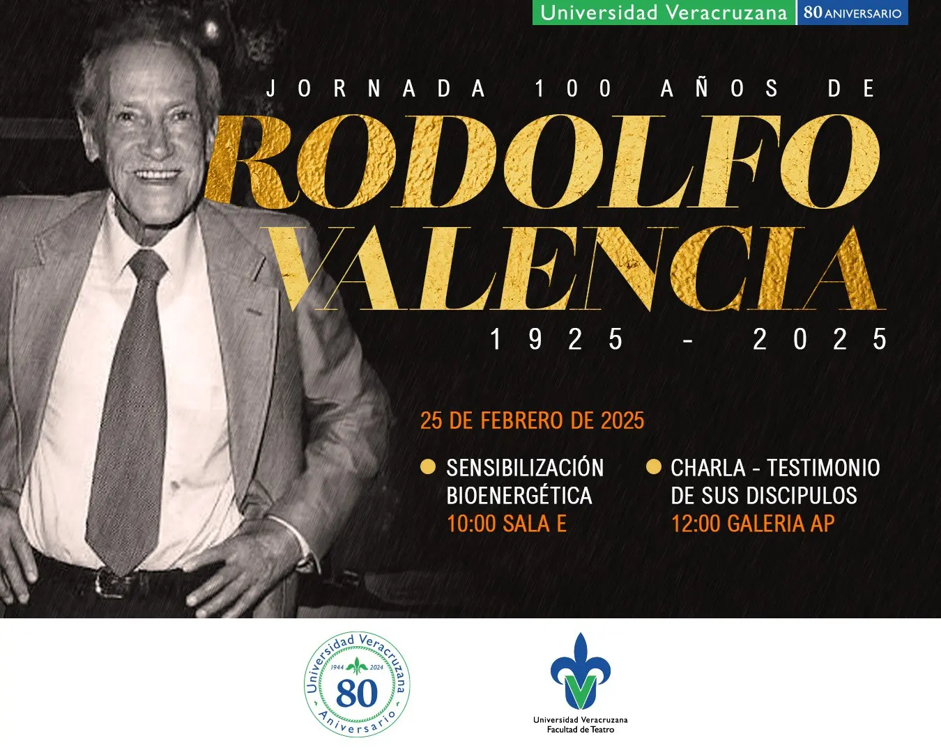 Homenaje a Rodolfo Valencia a 100 años de su nacimiento
